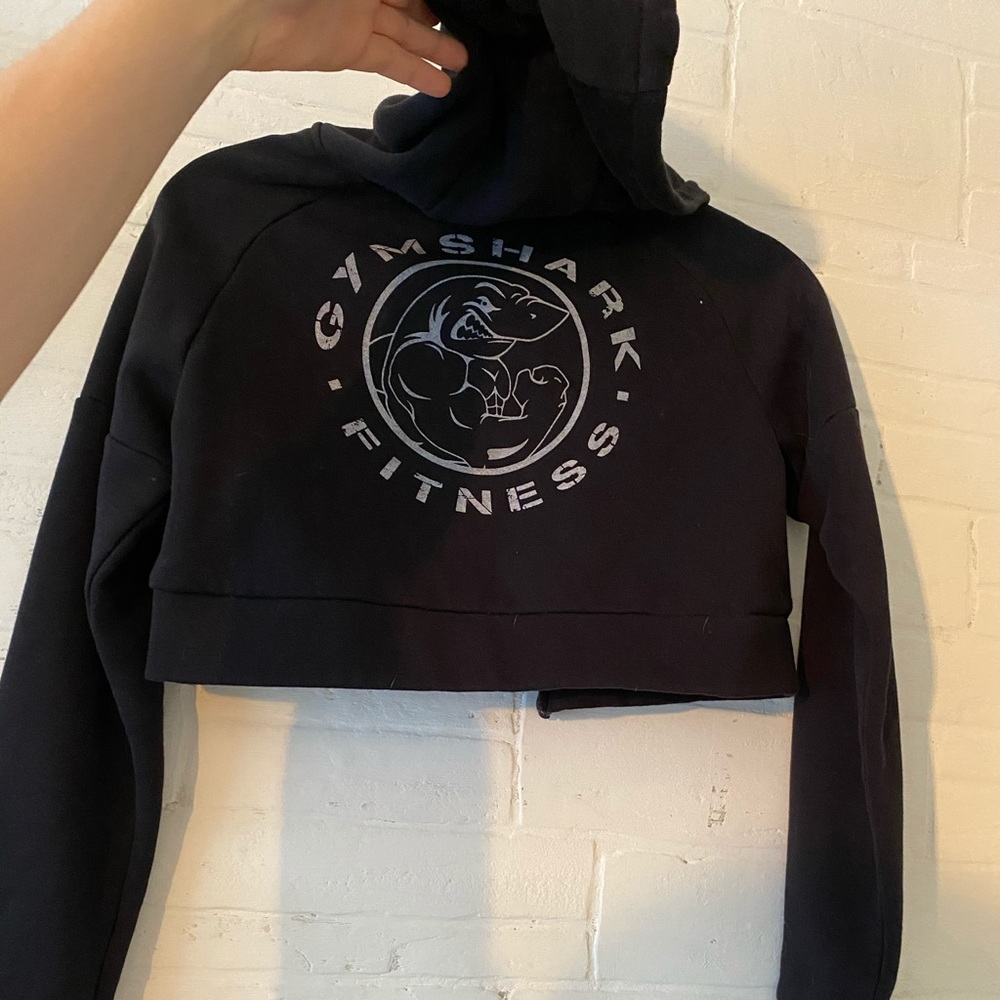 Gym shark black hoodie
